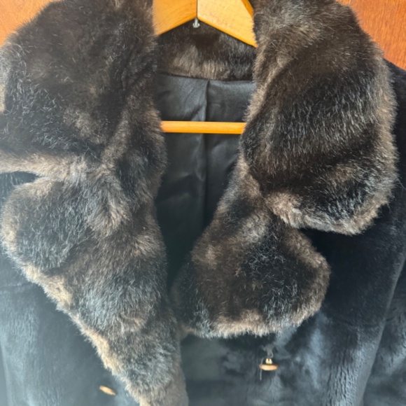 Boagana Bunker Ramo Vintage Faux Fur Coat VERY SOFT & WARM Size Medium - Picture 2 of 16